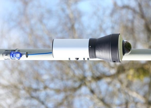 rapid deployment cctv camera outside